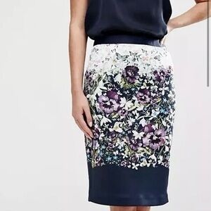 Ted Baker Straight Pencil Floral Skirts for Women Size 1 ( US 4 or XS)